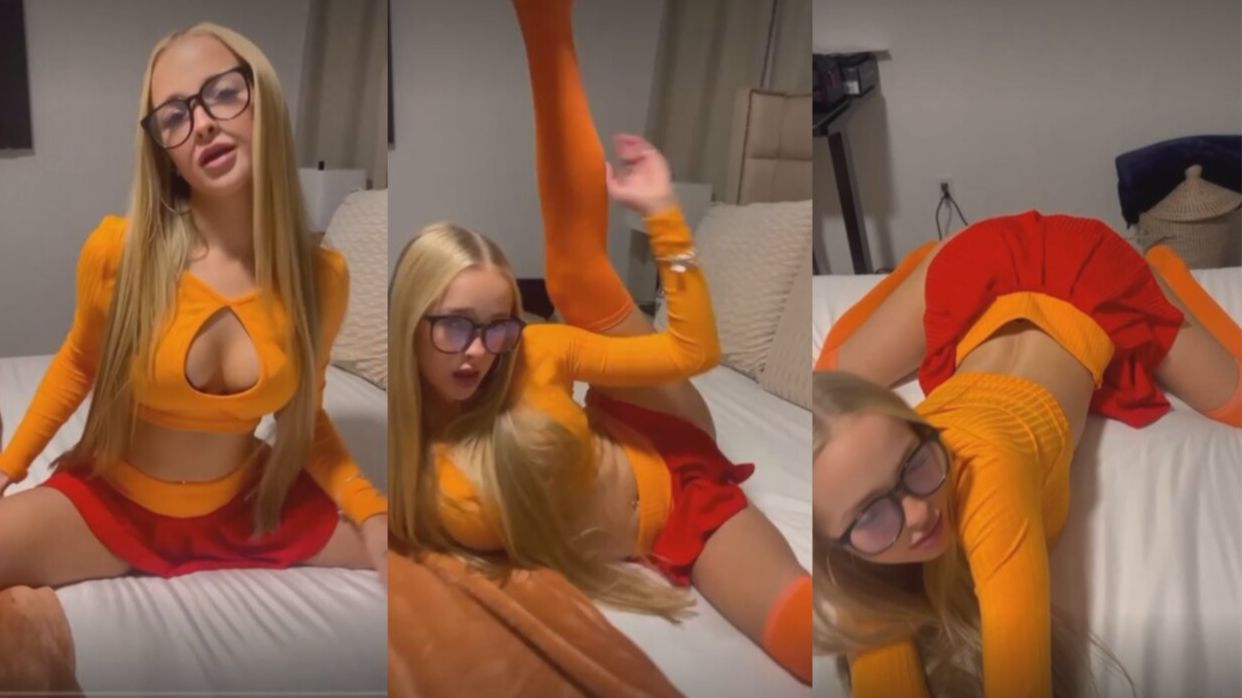 Julia Filippo Sexy Velma Striptease Video