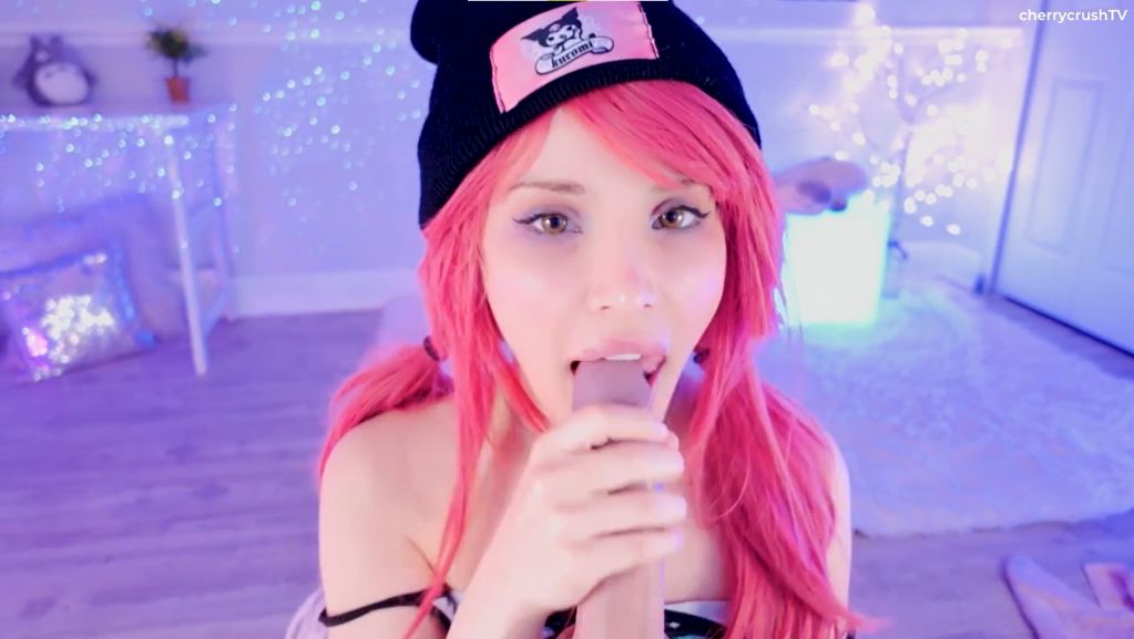 Cherry Crush Oiled Body JOI Sextape