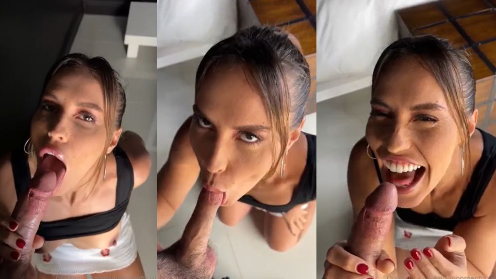 Kelsi Monroe POV Quick Blowjob And Swallow Cum