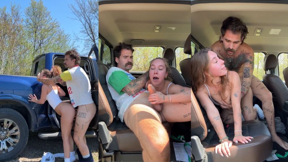 Cherry Lace Hardcore Sex In Car With Fleshmechanic