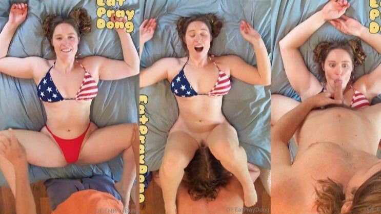 EatPrayDong American Bombshell Blows And Butterfly Sextape