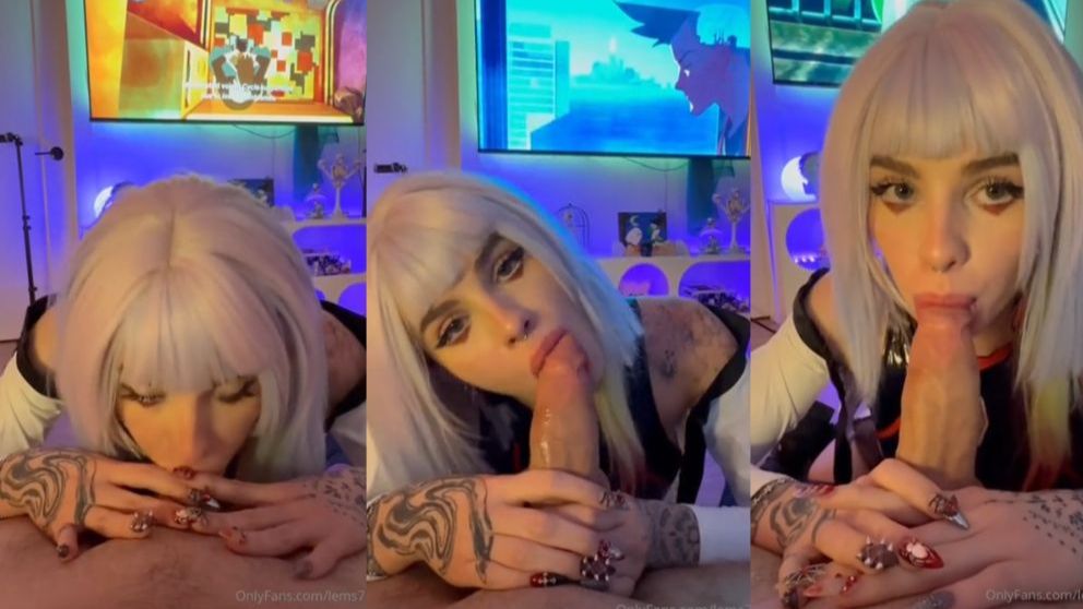 Emily Oram Cosplay Blowjob Of Big Dick