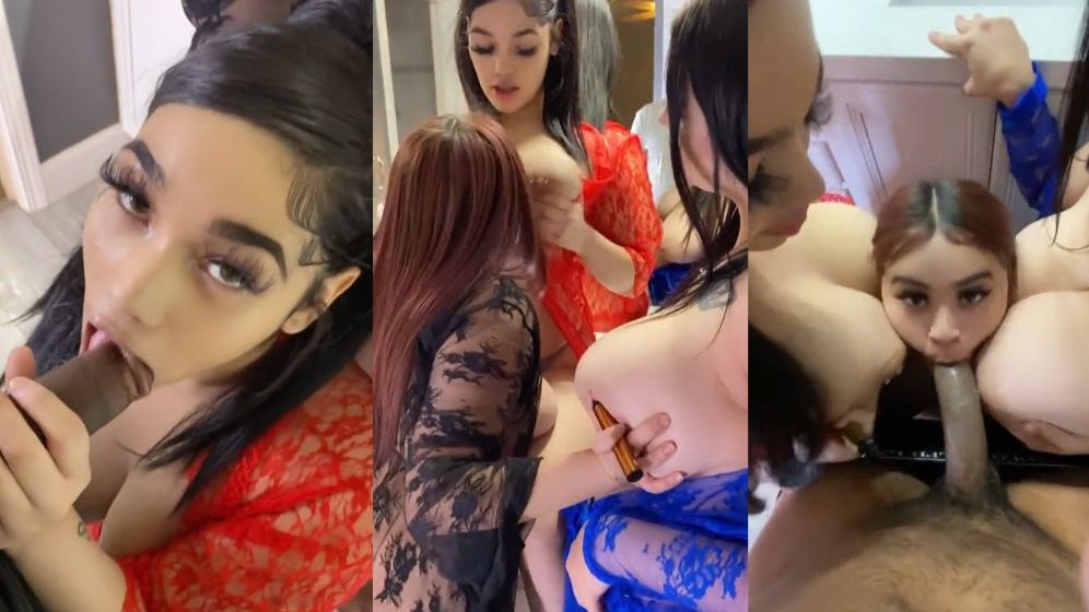 Hot4lexi Sharing Cock Foursome BBC Sextape