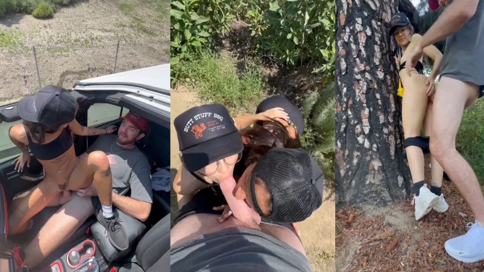 Liz Jordan, Ryan Reid And Girthmasterr Exclusive Nature Walk