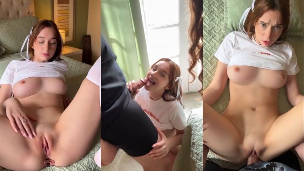 Melanie Marie Petite Gets Her Both Holes Fucked