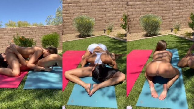 Skylarmaexo And Caryn Beaumont Strap-On Fuck