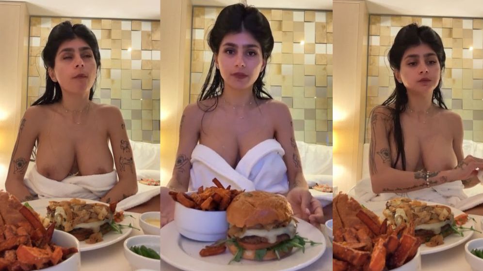 Mia Khalifa Dinner Time Nude Sextape