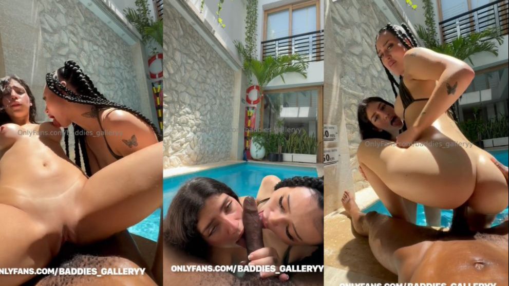 Auhneesh Nicole And Taysha Sativa Sharing Cock