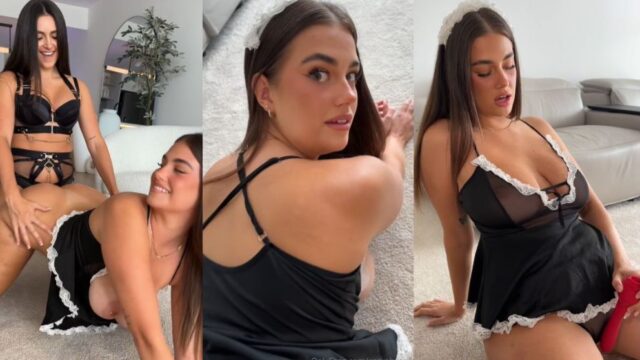 Caryn Beaumont Strapon Drills Maid Tameeka Kerr Pussy