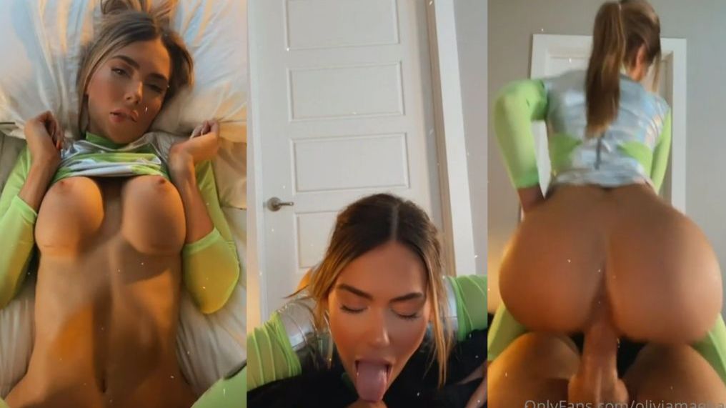 Olivia Mae Rides A Cock And Pussy Left Filled With Cream