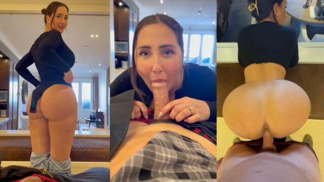 Isabelle Eleanore PAWG Give BJ On Gondola And Creampied In Doggy