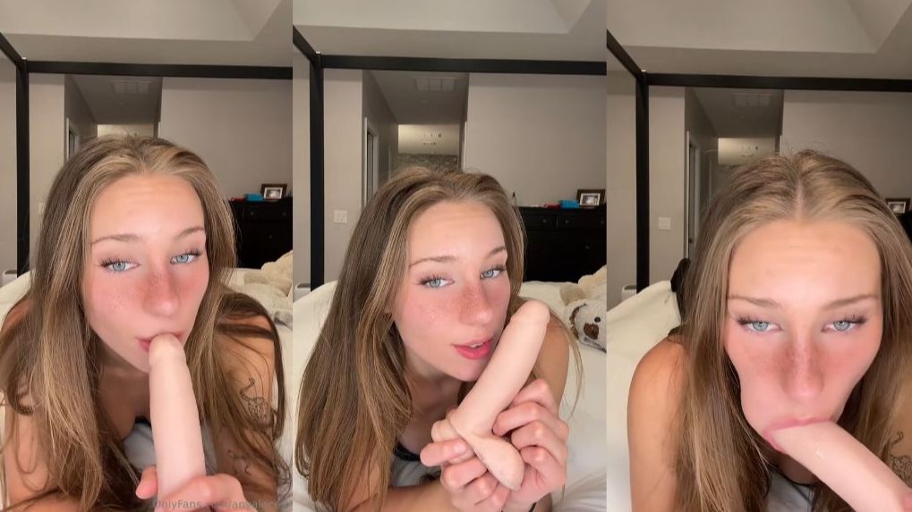 Anya Matusevich Sucks Dildo In No Nut JOI Challange