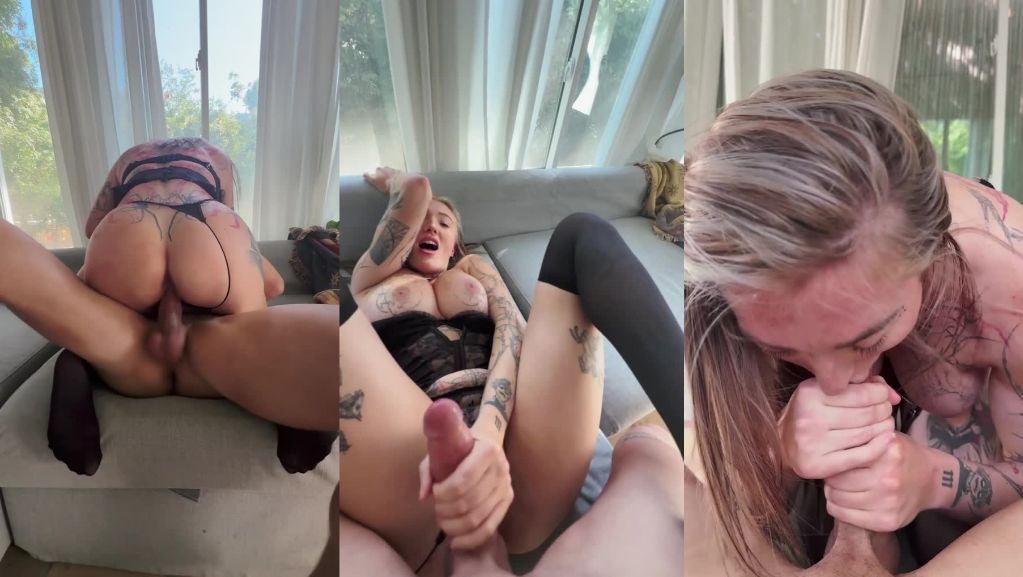 Sedona Sky Rides A Man Cock Infront Of His Wife